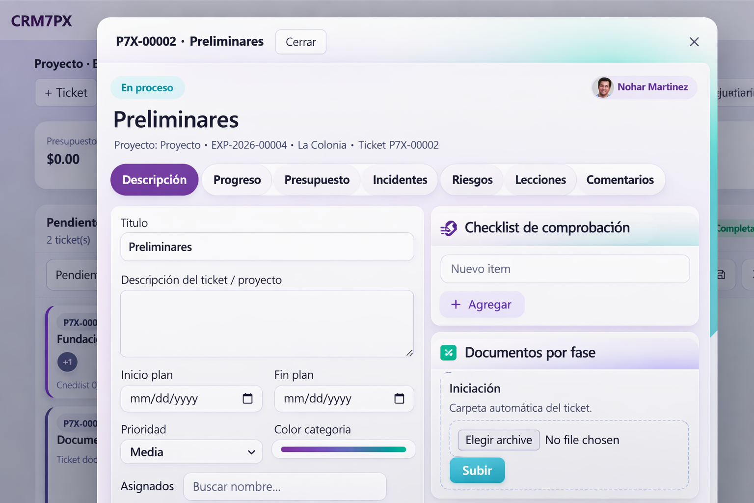 Modal Project7x